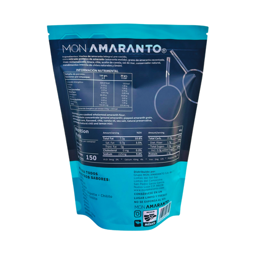 Churritos de Amaranto 350g Piquín | Snack Saludable – MONAMARANTO®