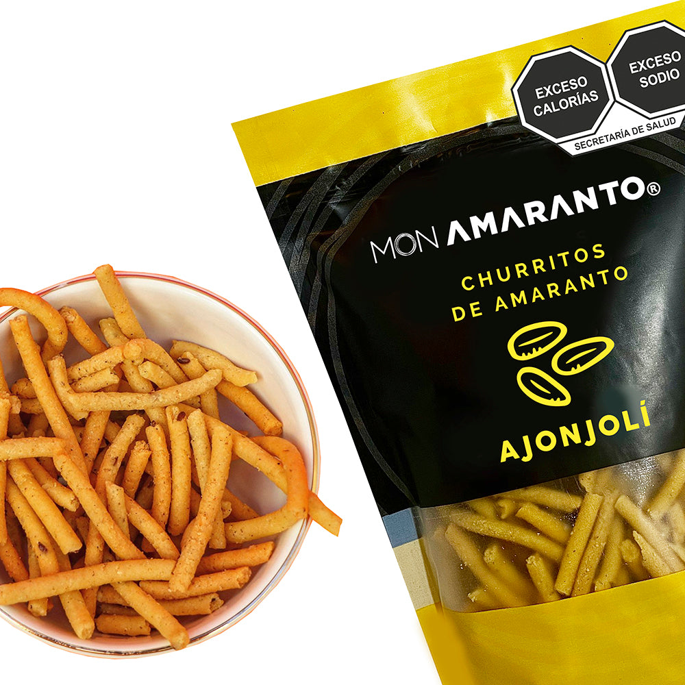 Churritos de Amaranto (350g)- Ajonjolí