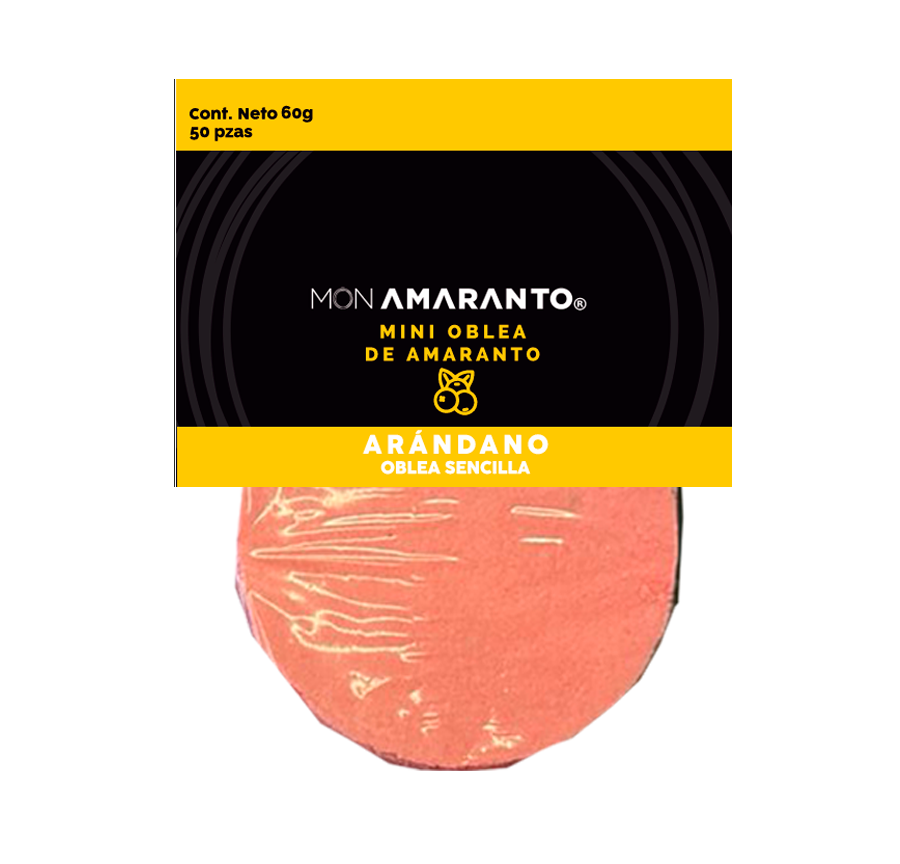 Obleas de Arándano