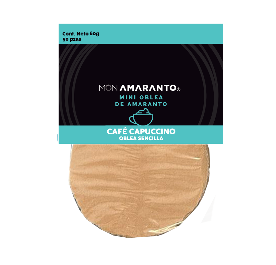 Obleas de Café Capuccino