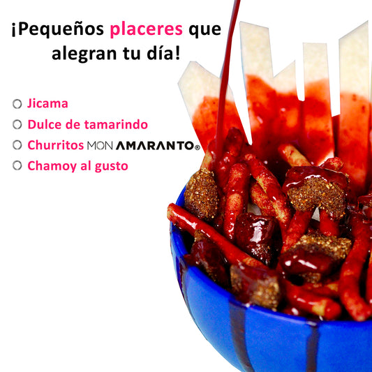 Churritos de Amaranto (350g)- Chamoy + Chilito