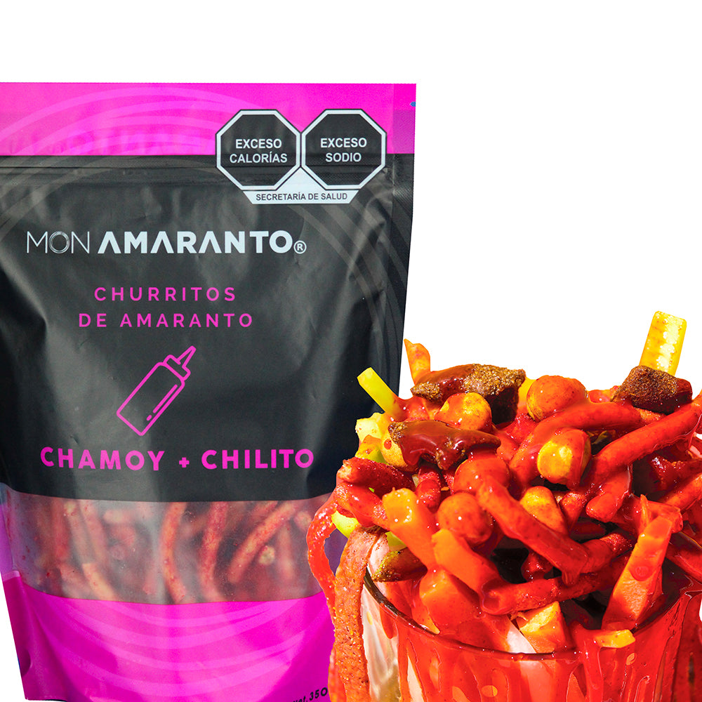 Churritos de Amaranto (350g)- Chamoy + Chilito