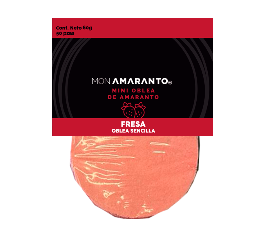 Obleas de Fresa