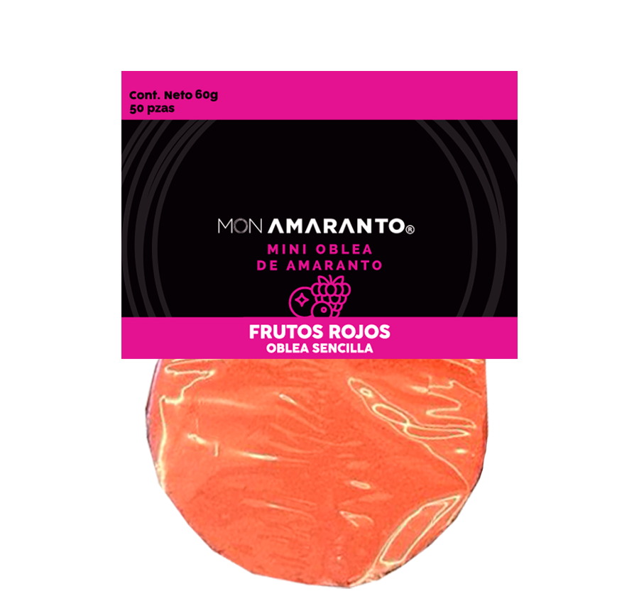 Obleas de Frutos Rojos
