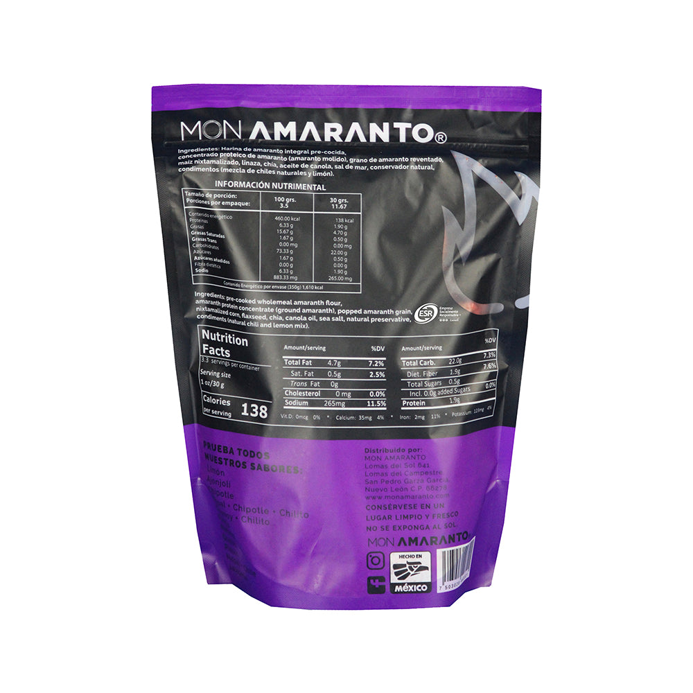 Churritos de Amaranto (350g)- Fuego