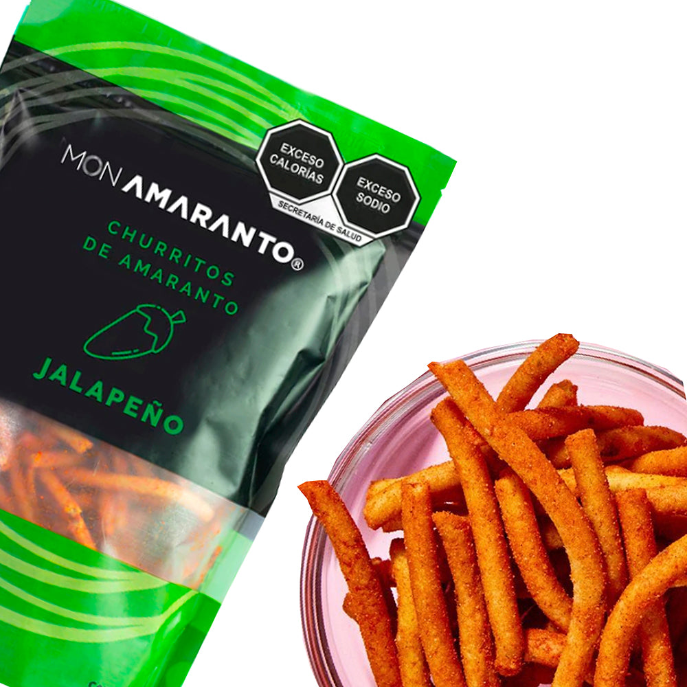 Churritos de Amaranto (350g)- Jalapeño