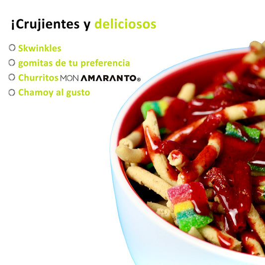 Churritos de Amaranto (350g)- Limón y Sal