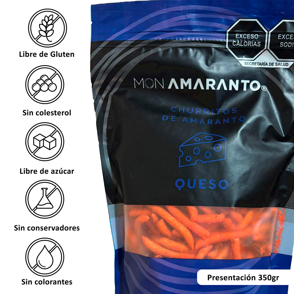 Churritos de Amaranto (350g)- Queso