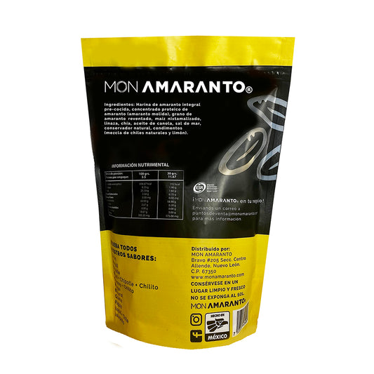 Churritos de Amaranto 350g Ajonjolí | Snack Natural Mexicano – MONAMARANTO®