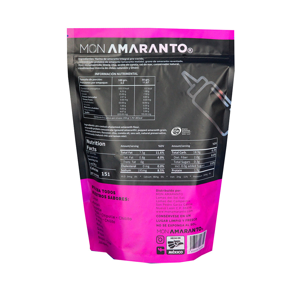 Churritos de Amaranto (350g)- Chamoy + Chilito