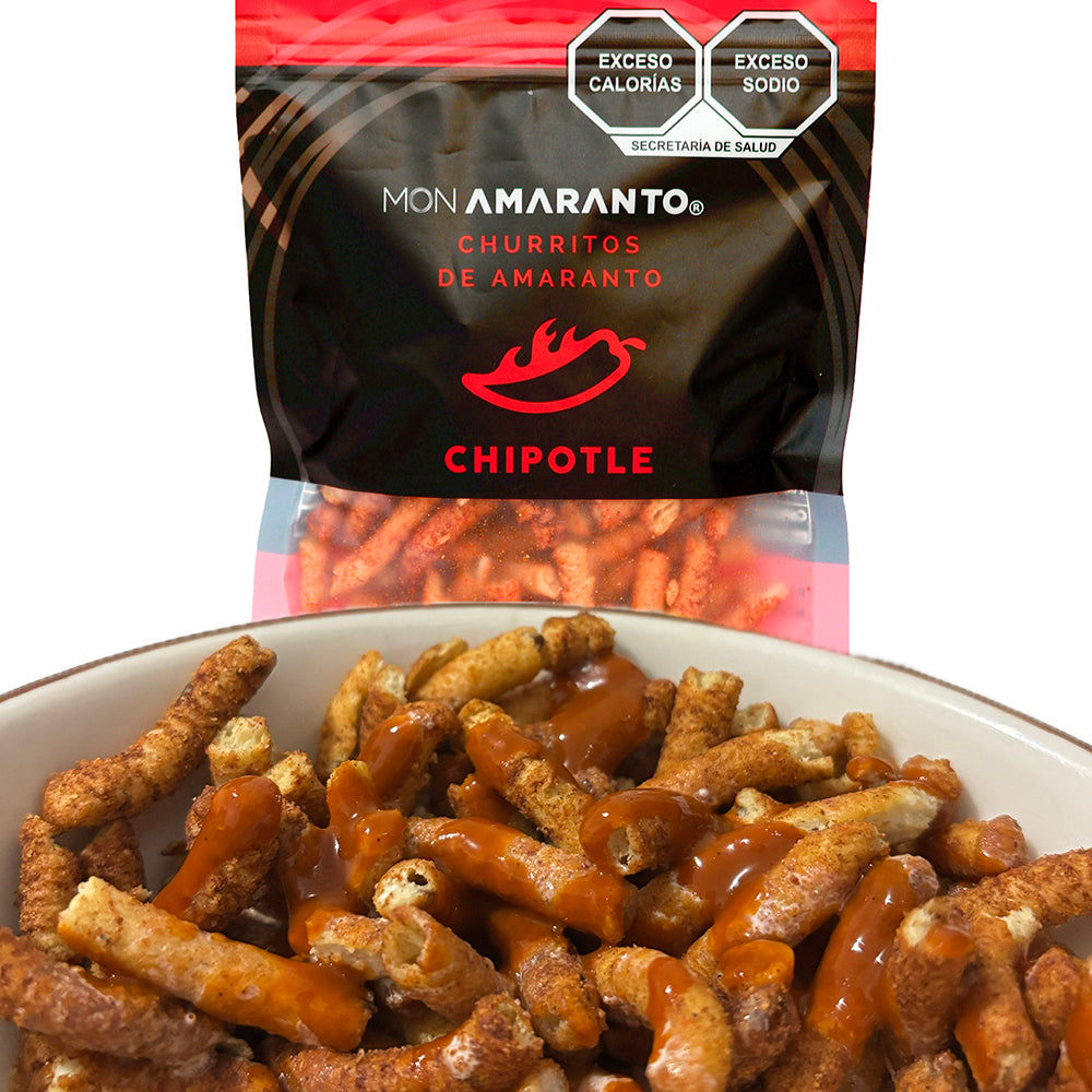 Churritos de Amaranto (100g)- Chipotle