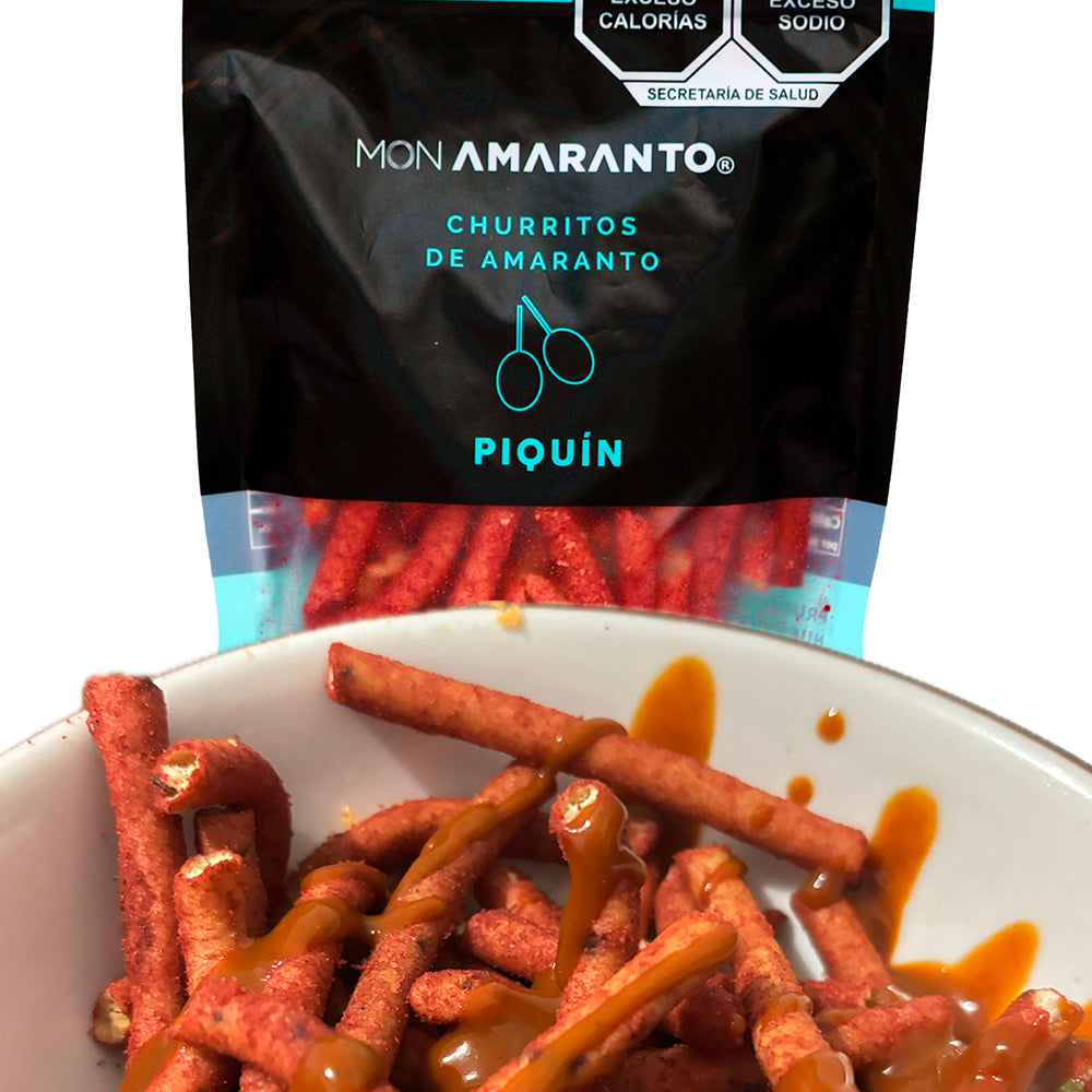 Churritos de Amaranto (100g)- Piquín