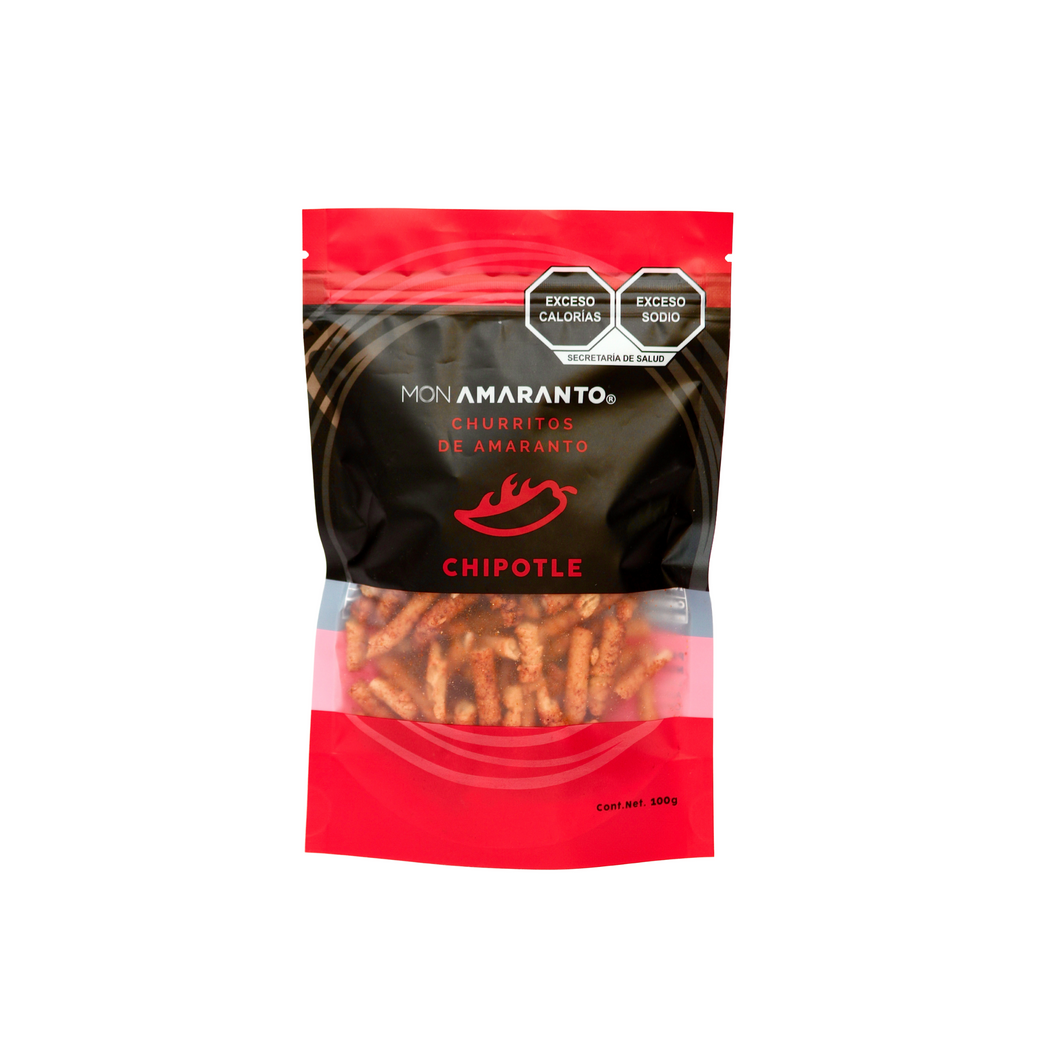 Churritos de Amaranto (100g)- Chipotle