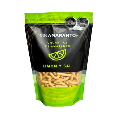 Churritos de Amaranto (350g)- Limón y Sal