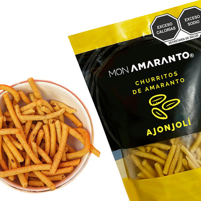 Churritos de Amaranto (350g)- Ajonjolí