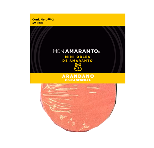 Obleas de Arándano