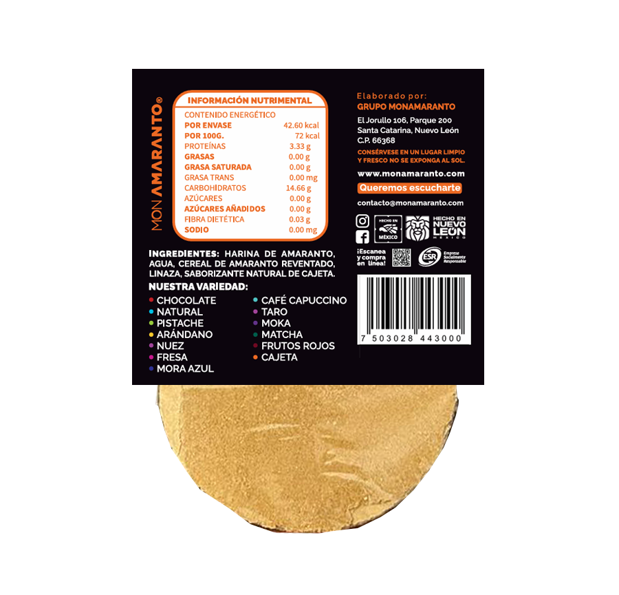 Cajeta Wafers