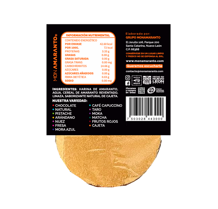 Cajeta Wafers