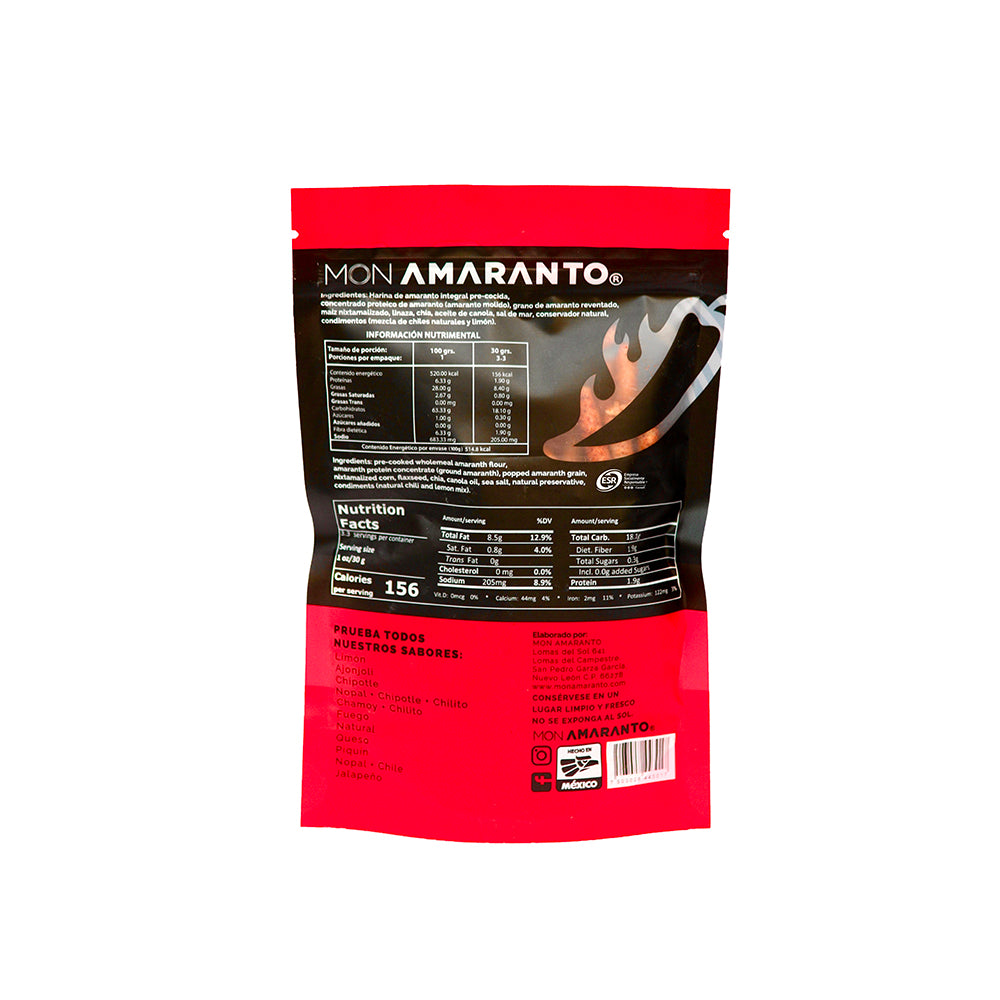 Churritos de Amaranto (100g)- Chipotle