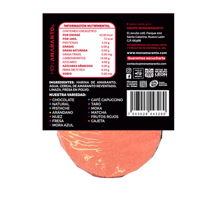 Obleas de Fresa
