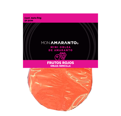 Obleas de Frutos Rojos