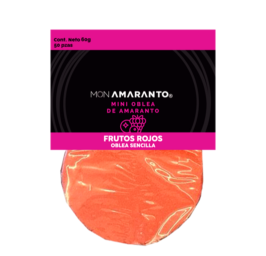 Obleas de Frutos Rojos