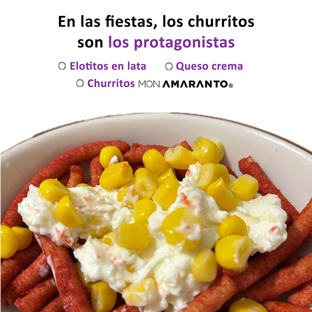 Amaranth Churritos (100g) - Fire