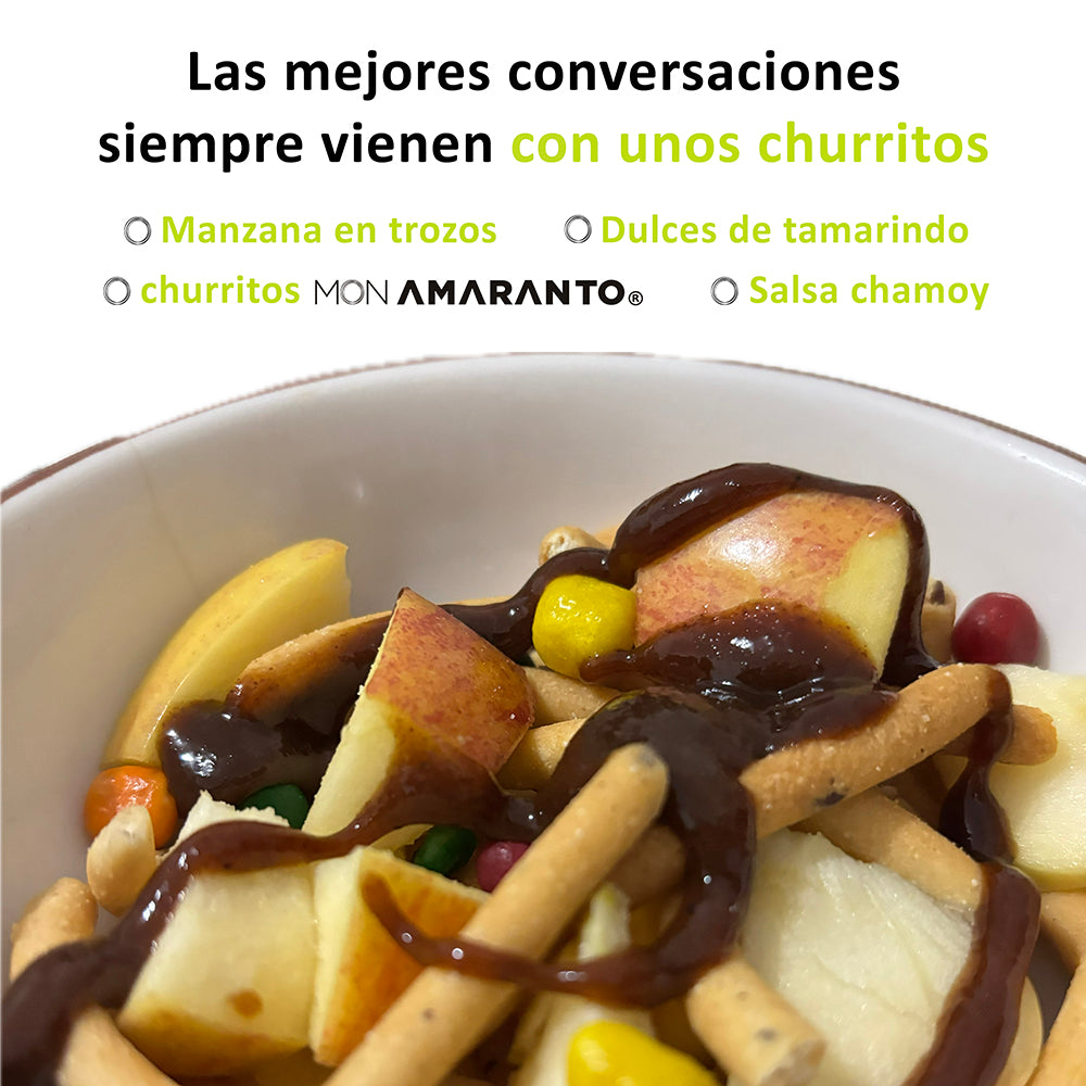 Churritos de Amaranto 100g Limón y Sal | Snack Gourmet Saludable – MONAMARANTO®
