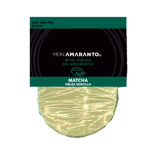 Obleas de Matcha