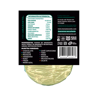 Obleas de Matcha