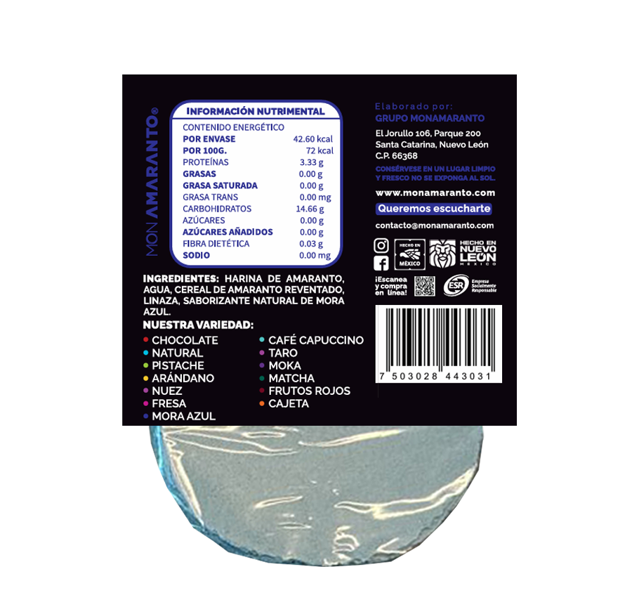 Blueberry Wafers
