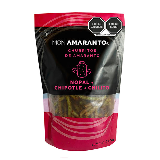 Churritos de Amaranto (350g)- Nopal Chipotle