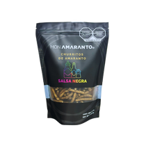 Cargar imagen en el visor de la galería, Churritos de Amaranto (350g)- Salsa Negra