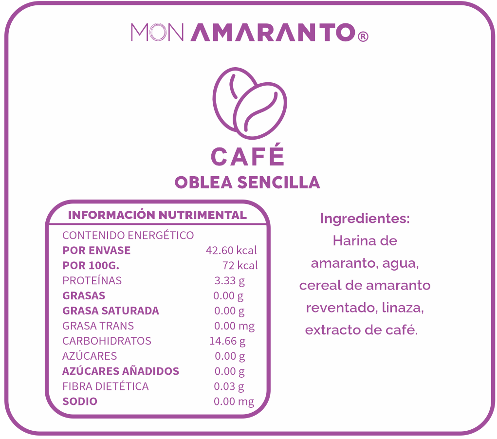Obleas de Café