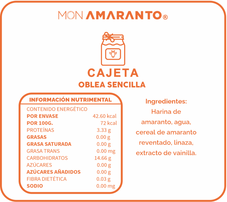 Cajeta Wafers