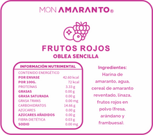 Cargar imagen en el visor de la galería, Obleas de Frutos Rojos