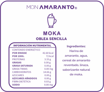 Obleas de Moka