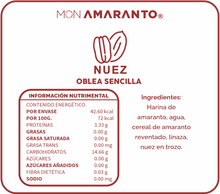 Cargar imagen en el visor de la galería, Obleas de Nuez