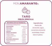 Cargar imagen en el visor de la galería, Obleas de Taro