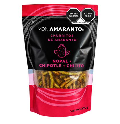 Churritos de Amaranto (350g)- Nopal Chipotle