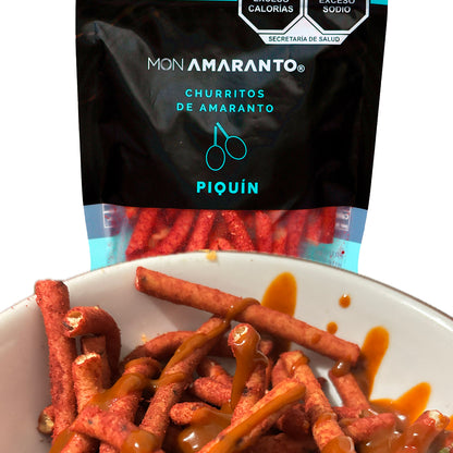 Churritos de Amaranto (100g)- Piquín