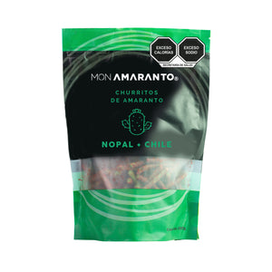 Churritos de Amaranto (350g)- Nopal y Chile