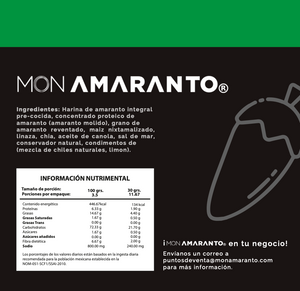 Churritos de Amaranto (350g)- Jalapeño