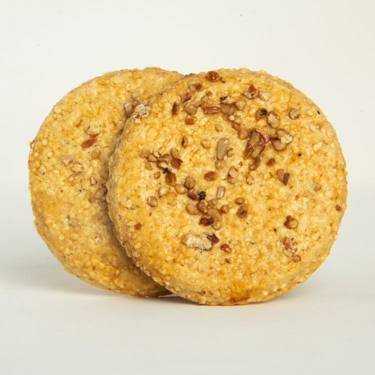 Amaranth and Walnut Cookie