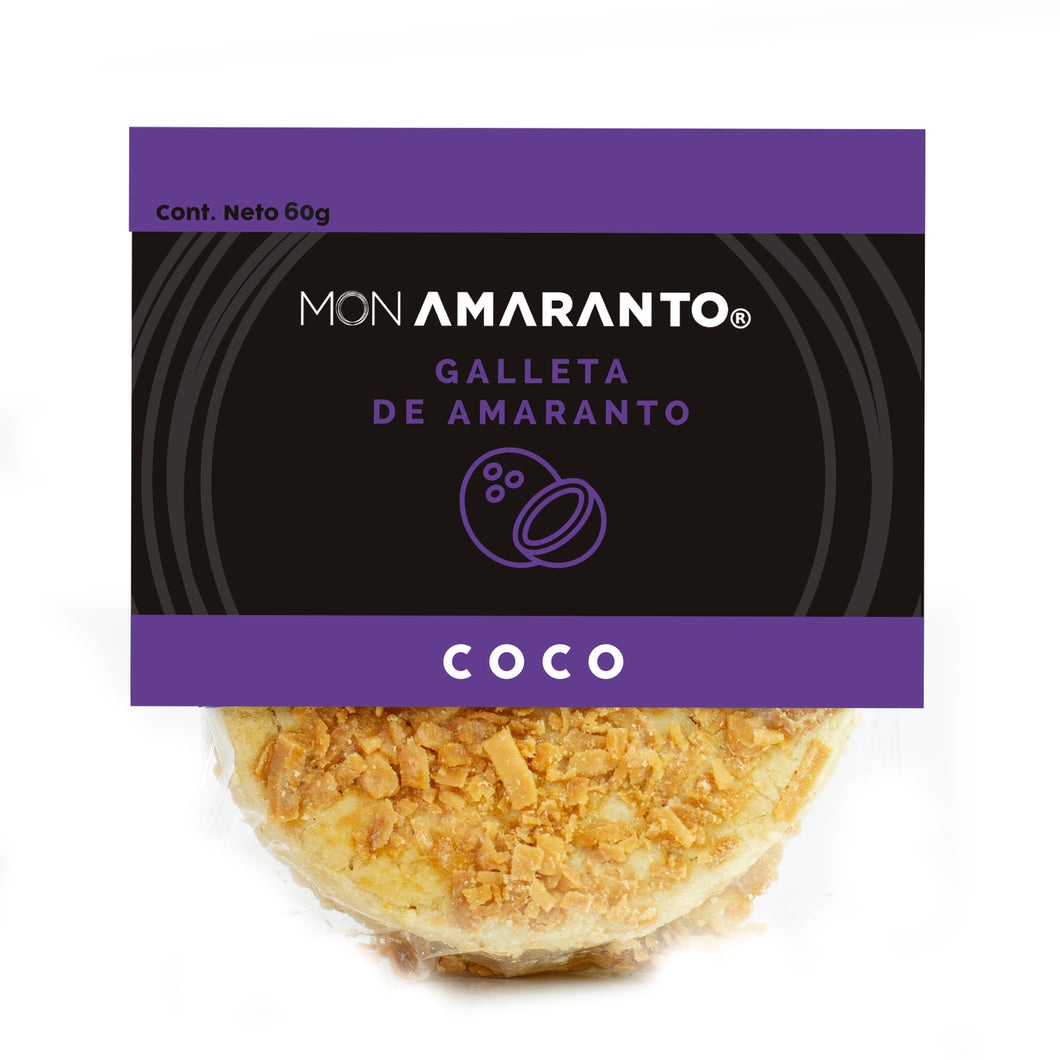 Galleta de Amaranto con Coco