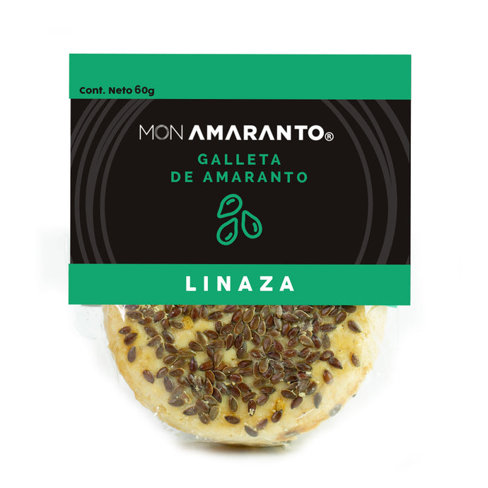 Galleta de Amaranto con Linaza